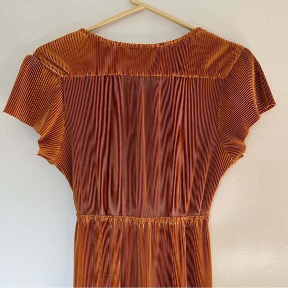 Baltic Born Ribbed Maxi Dress in Burnt Orange Women’s Size Small - Picture 6 of 9